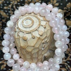 Pink Opal Triple 6mm